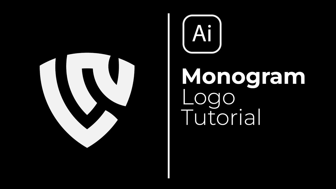 Tutorial membuat desain logo monogram, Adobe Illustrator