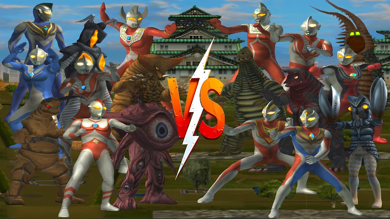 ウルトラマン 80' VS ULTRAMAN DYNA, GUDON VS ALIEN BALTAN, GAN-Q VS GAIA, ZOFFY VS GOLZA #ウルトラマン #ultraman