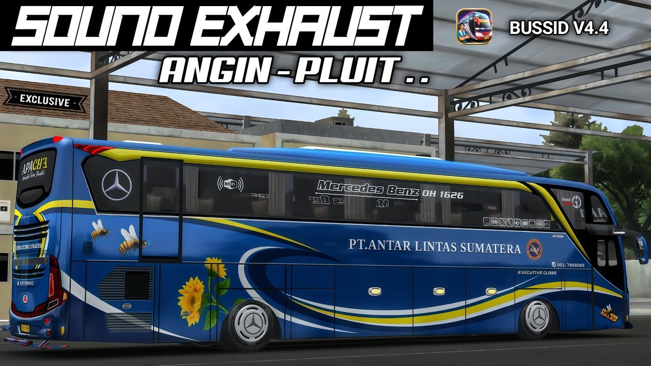 KODENAME SOUND EXHAUST ANGIN - PLUIT BUSSID V4.4