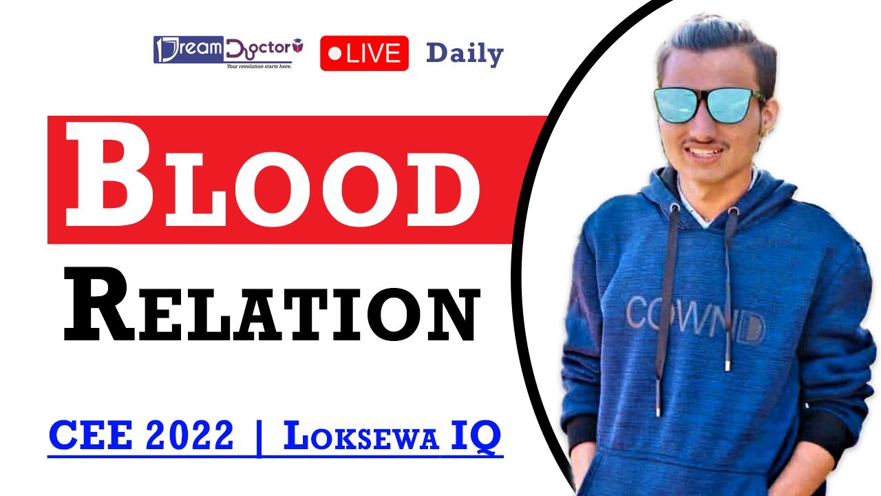 Blood Relation By Saurab Acharya/ Dream Doctor/ CEE Exam/ Loksewa IQ
