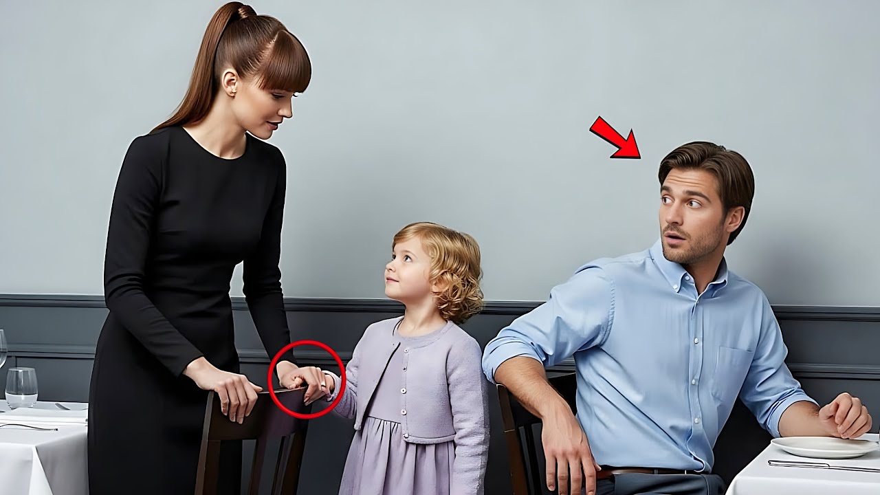 She Was About to Leave Her Christmas Table — When a Little Girl Said, “Daddy, She Looks Lonely”