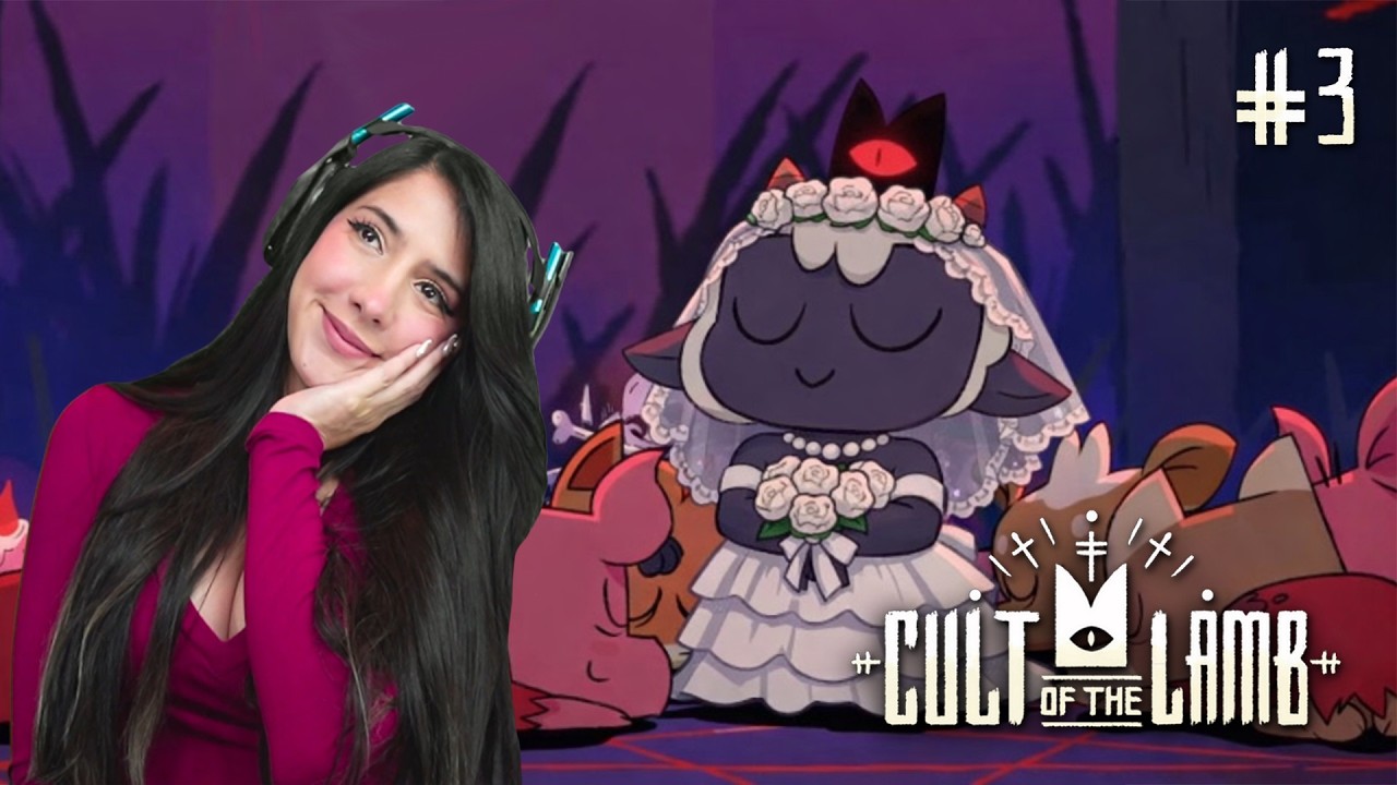ME CASOOOOOOO!!!! ♥️😈 | Cult Of The Lamb #3 | Daniela Azuaje