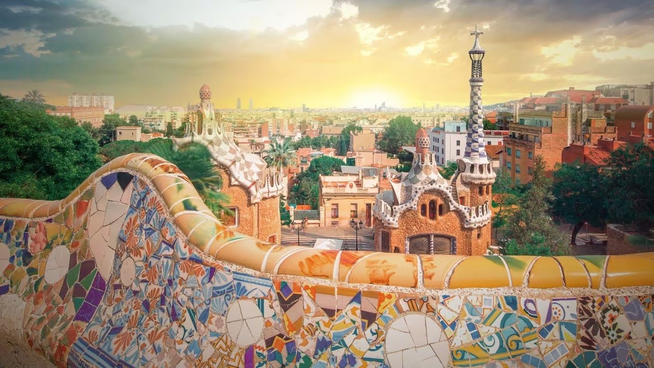 Exploring Park Guell | Barcelona's Architectural Gem | Beautiful Places