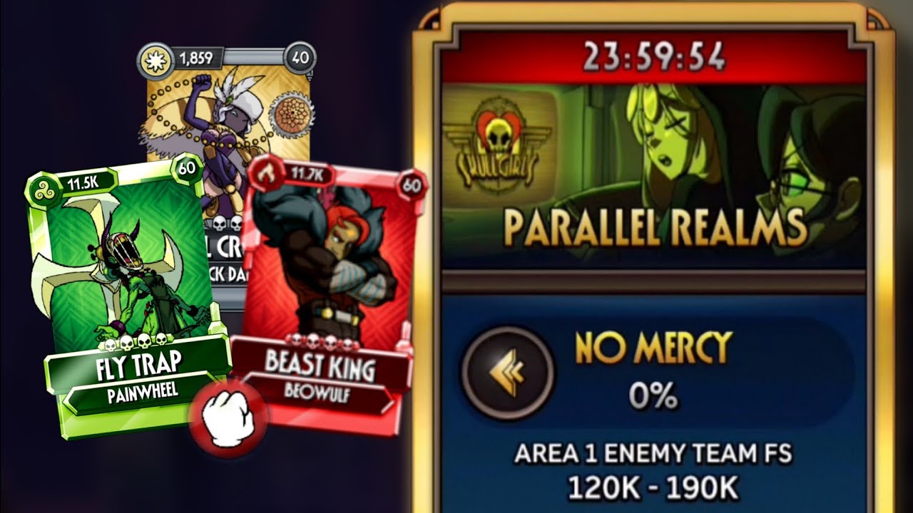Damage increase variants only, Parallel Realms NO MERCY