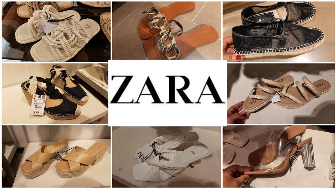 NUEVA COLECCIÓN😍🛒 EN CALZADO👠👡 DE ZARA PARA TEMPORADA VERANO 2021/مجموعة  جديدة من أحذية زارا لصيف