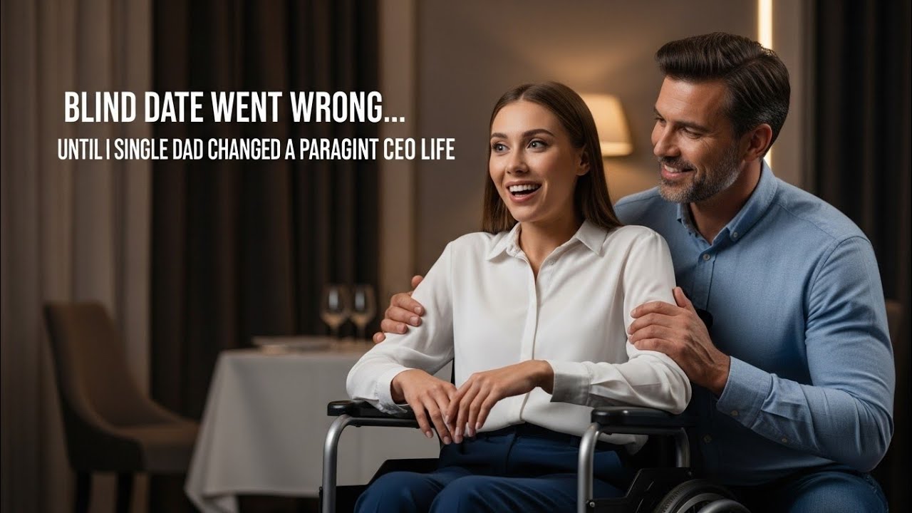 Blind Date Went Wrong… Until a Single Dad Made a Paralyzed CEO Smile Again