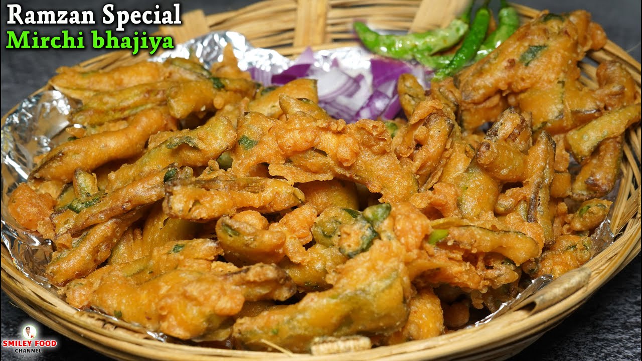 रमजान स्पेशल मिर्ची के भजिये Ramadan Special Mirchi ke pakode I Iftar bajji Recipe | Ramzan 2025