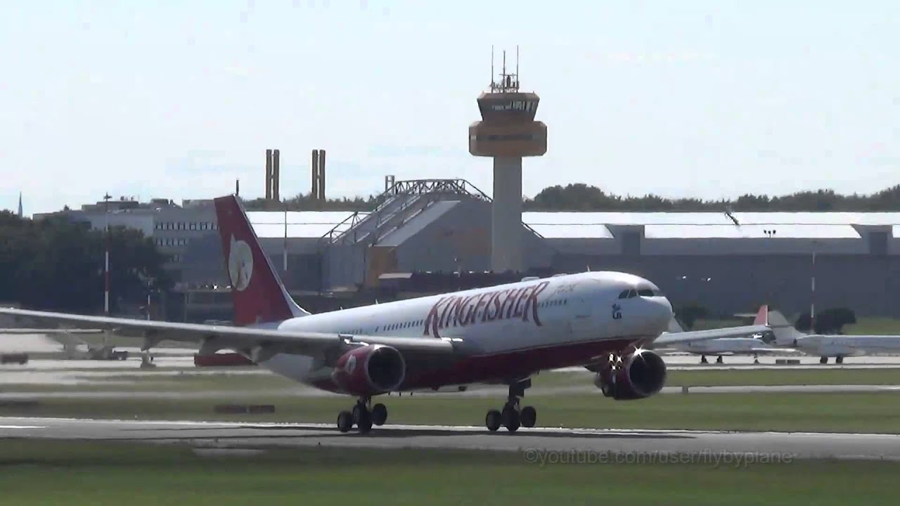 Ex KINGFISHER AIRLINES A330 | [D-ALAA] | Takeoff @ Hamburg Airport