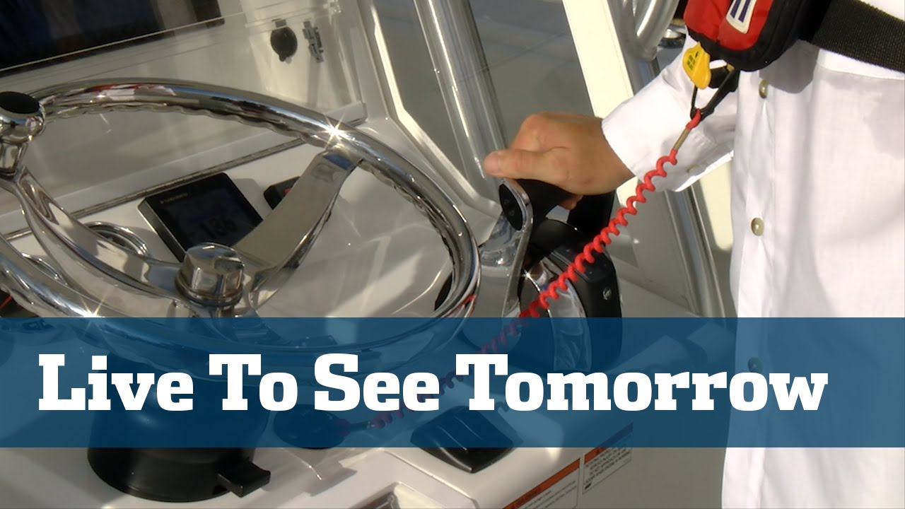 Safe Boating - Florida Sport Fishing TV - Safety Lanyard Saves Lives