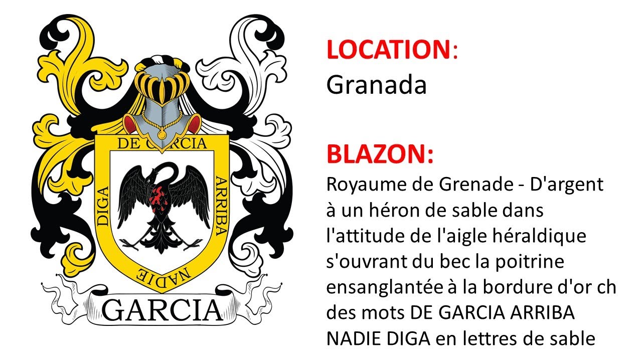 Garcia Coat of Arms