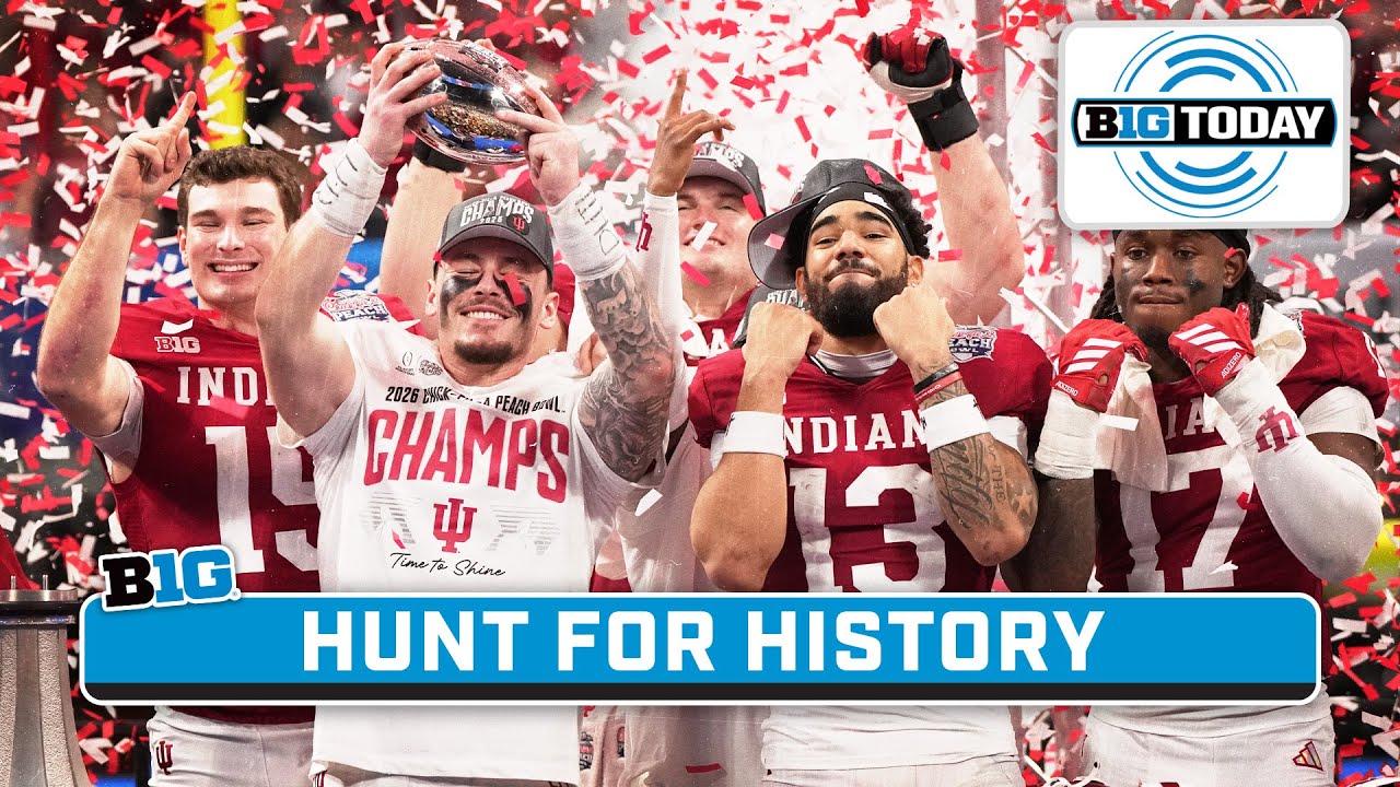 Break Down Indiana's Formula for Success Ahead of CFP Champ Game; Recap Tuesday's Hoops | B1G Today