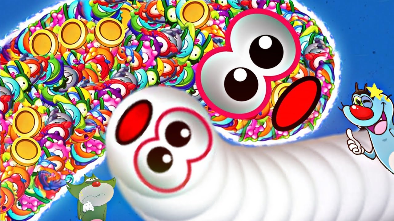 Worms zone.io / First Rank 1 / Snake Game / oggy Saamp / in Hindi / Taimoor Gamer / #126