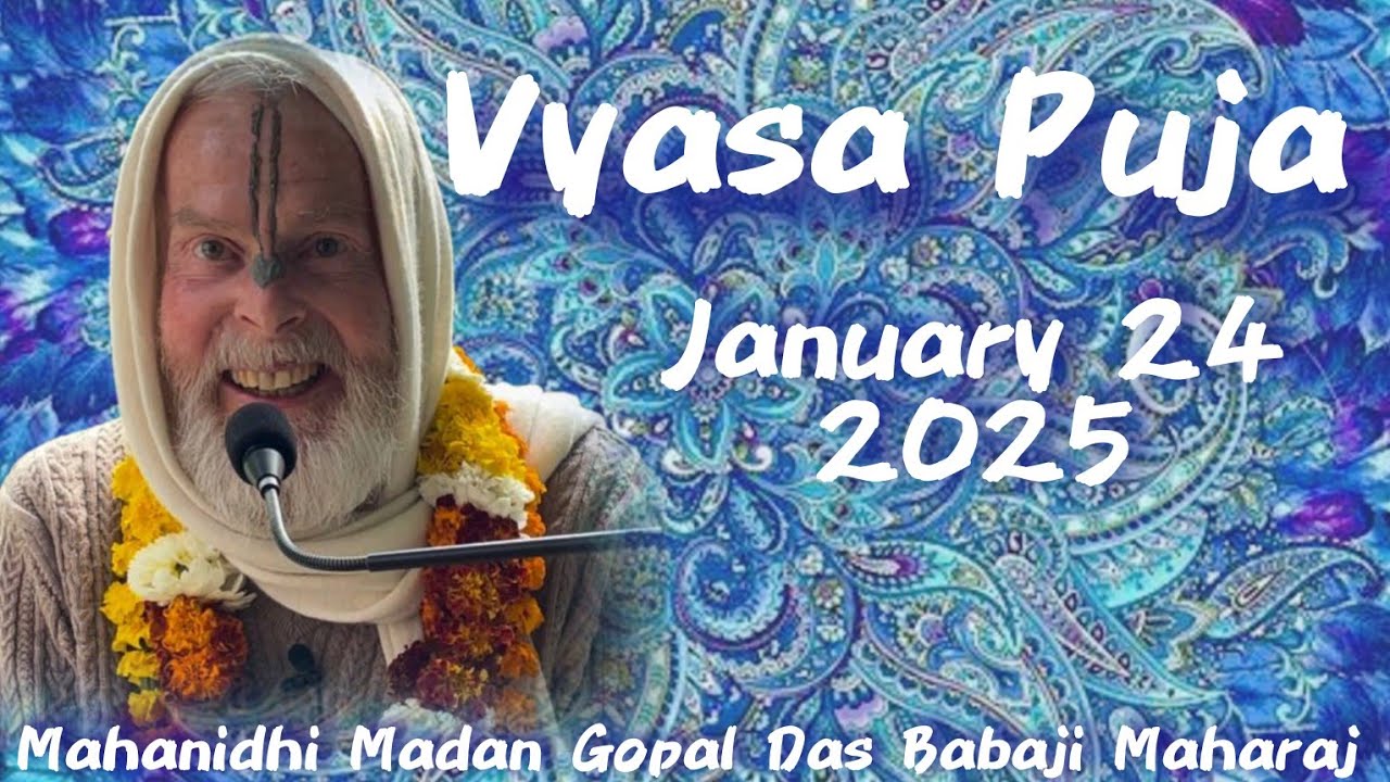 Appearance Day of Mahanidhi Madan Gopal Das Babaji Maharaj January 24 2026