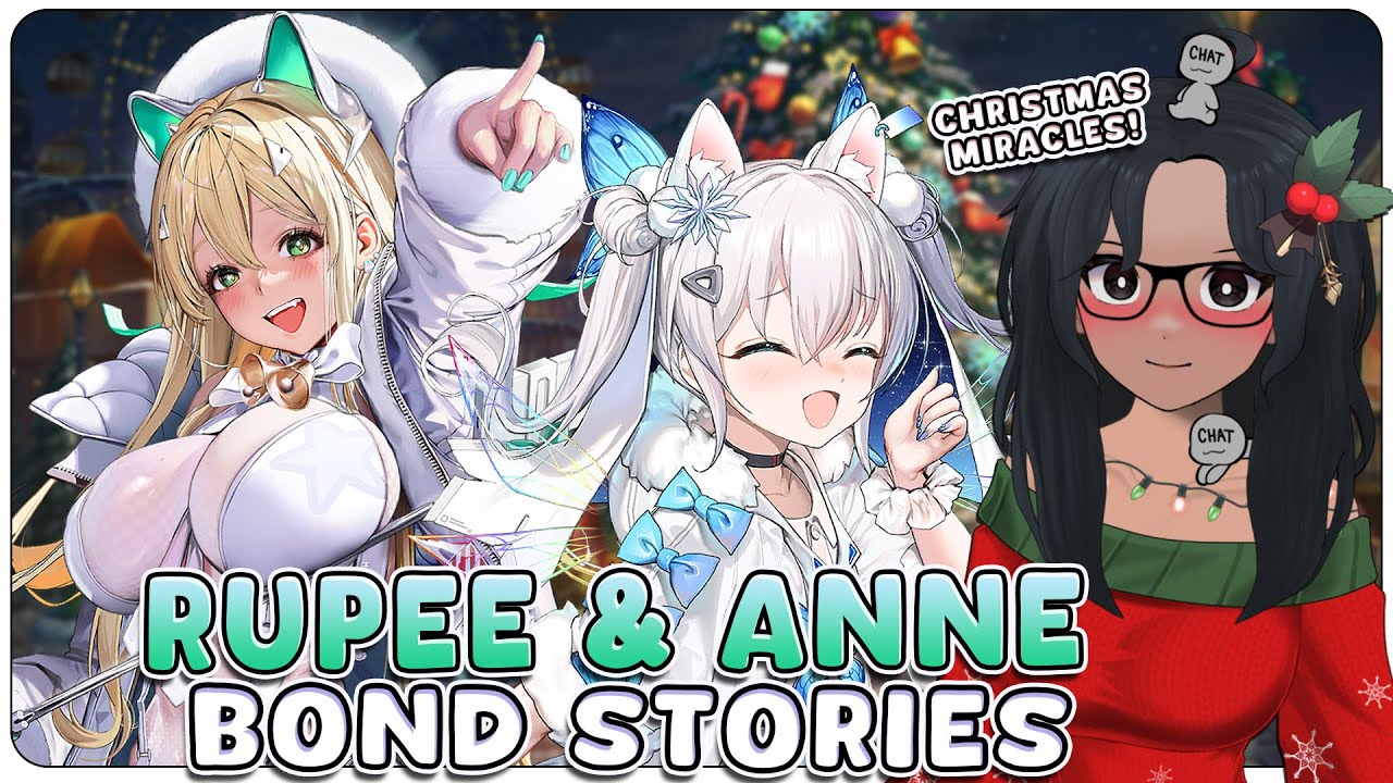MERRY CHRISTMAS! W. Rupee & W. Anne Bond Stories - Goddess Of Victory Nikke | VOD #nikke