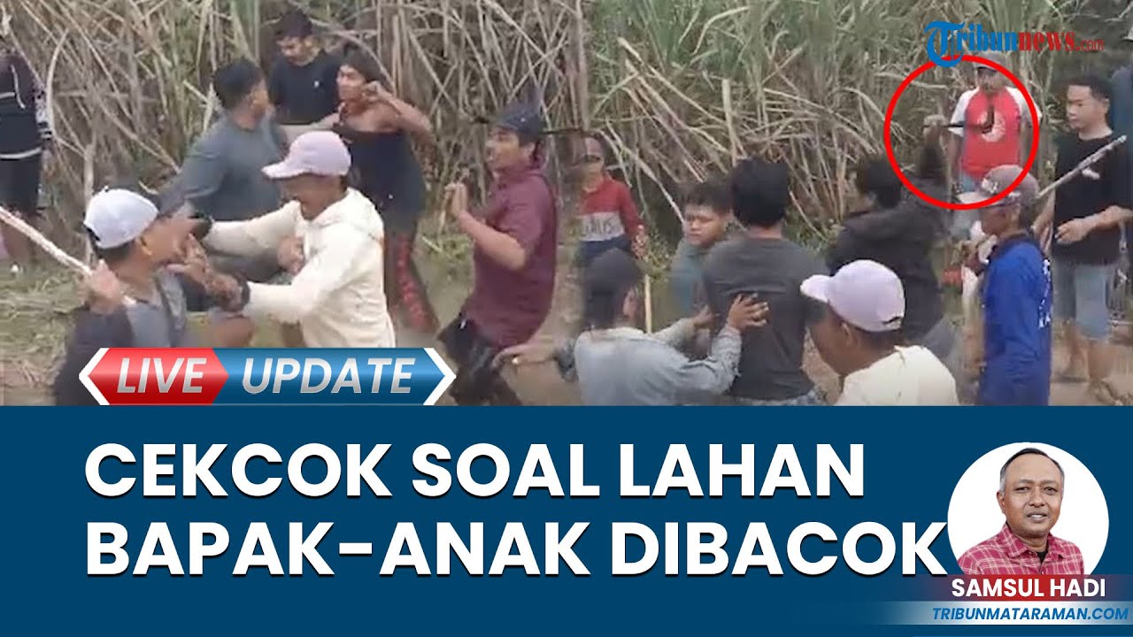 Bapak dan Anak Dibacok gegara Cekcok Batas Lahan di Blitar, Pelaku Langsung Serahkan Diri Akui Takut