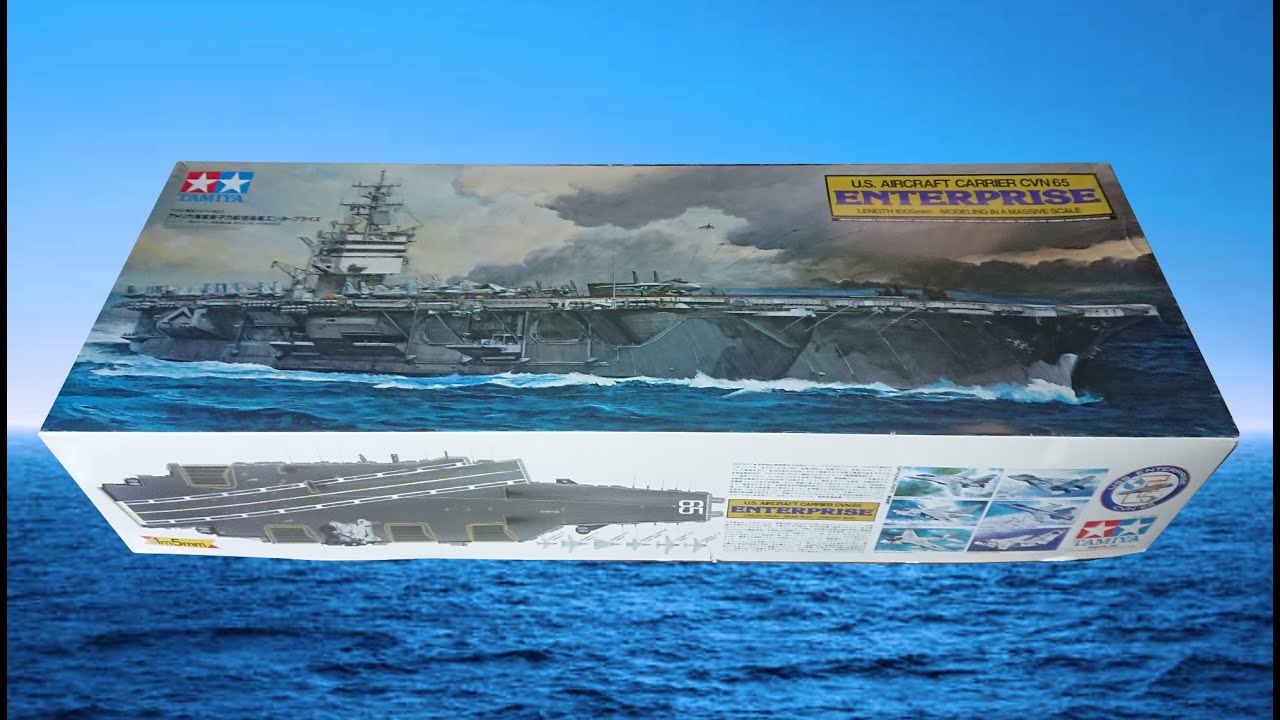 Tamiya US Enterprise CVN65 Scale 1/350 part 2