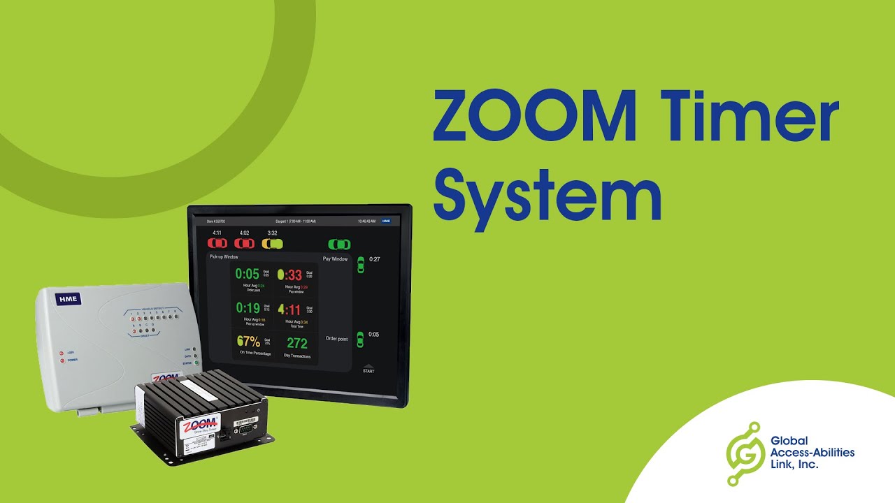 Drive-Thru ZOOM Timer System