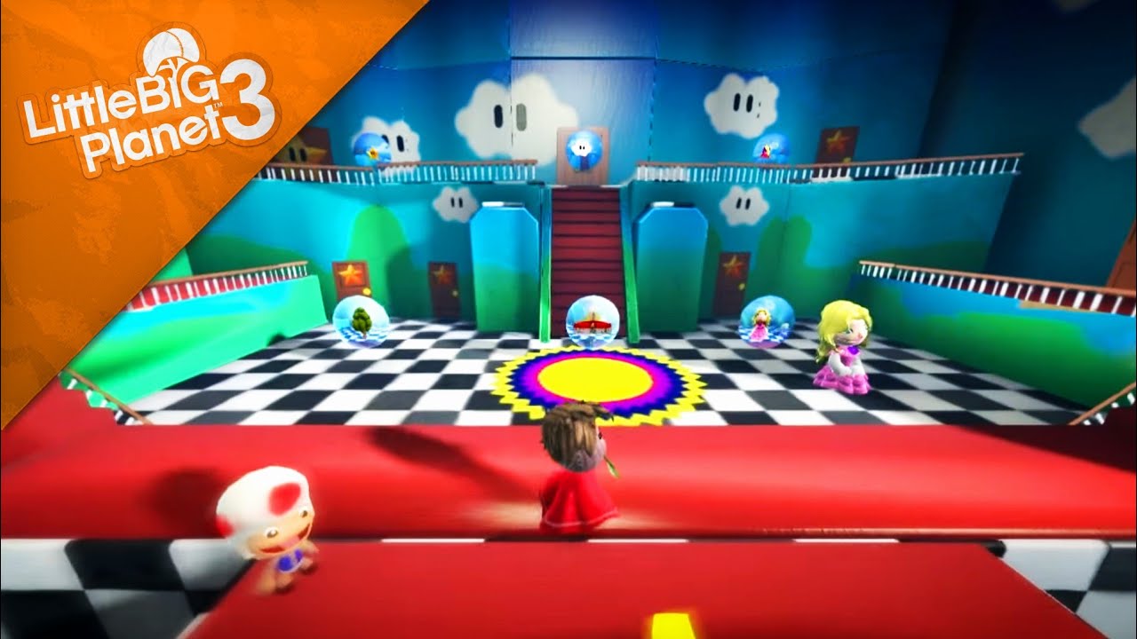 LittleBigPlanet 3 - SUPER MARIO 64