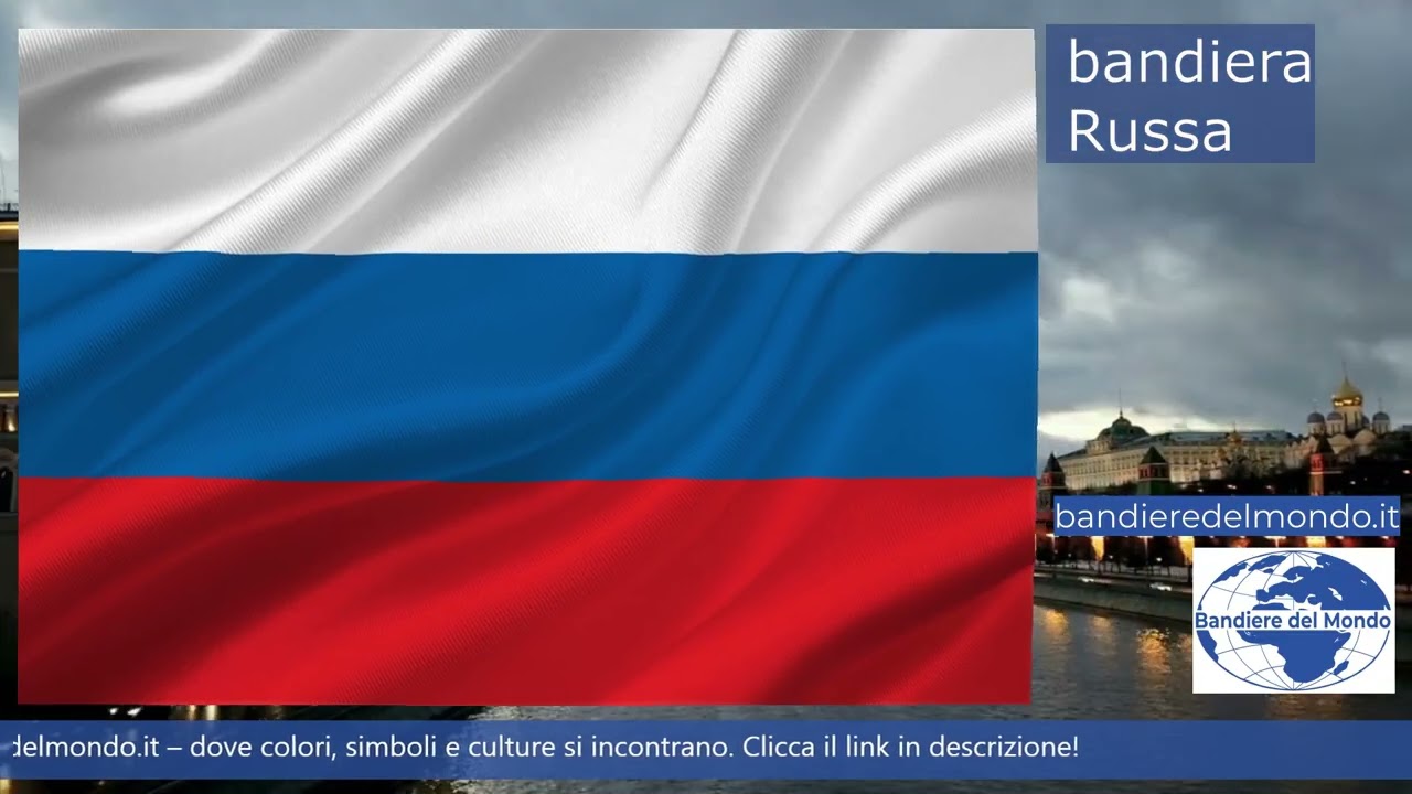 Bandiera russa: scopri storia e colori della federazione russa.