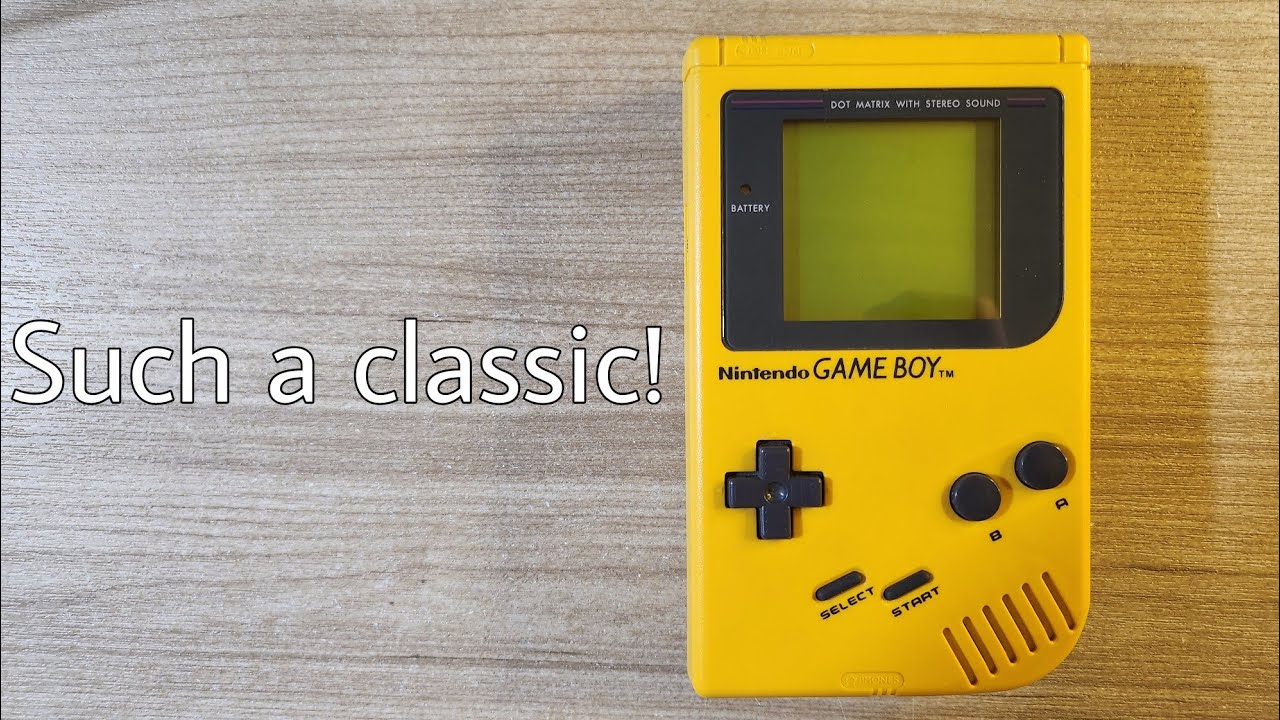 The most classic handheld console! - Nintendo Gameboy Unboxing
