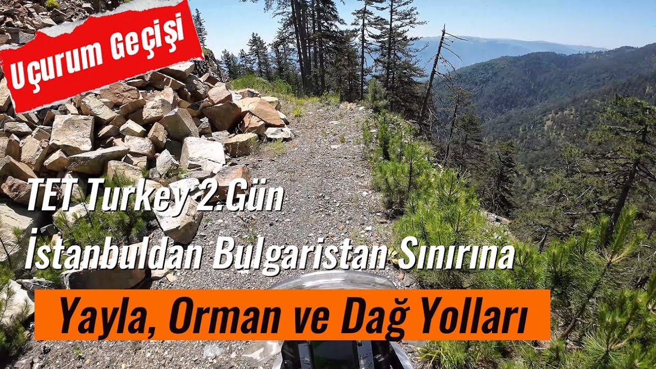 Motosiklet ile Türkiye Turu 2.Gün TET: Bolu, Sakarya Yayla, Orman ve Dağ Yolları