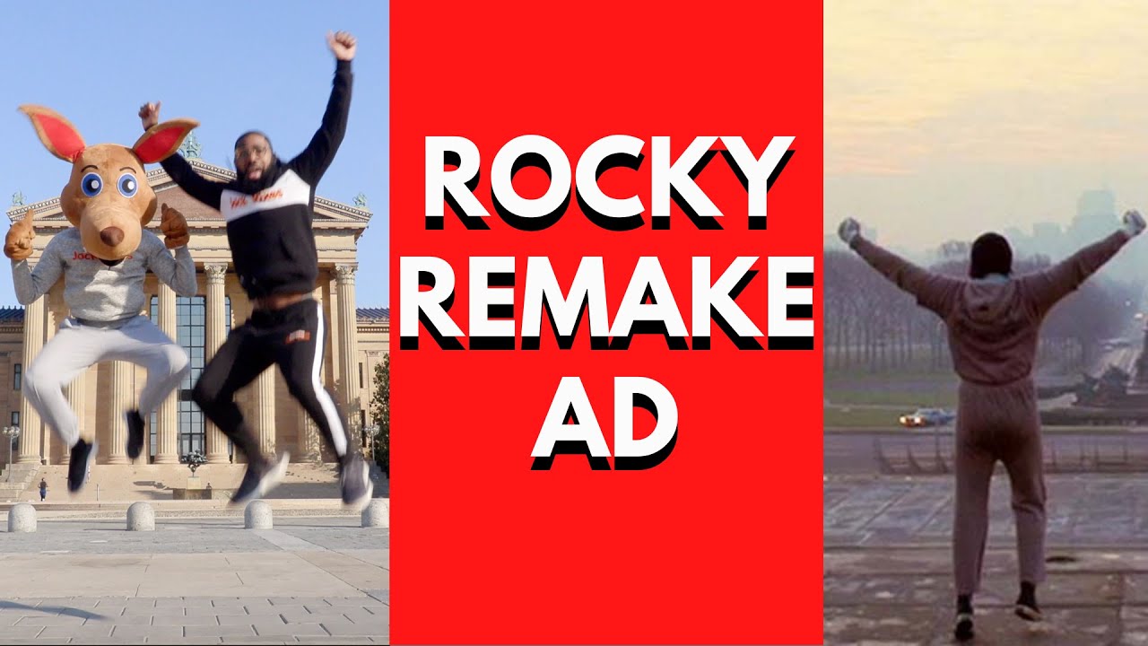 JUMPING JACK TAX ROCKY REMAKE COMMERCIAL