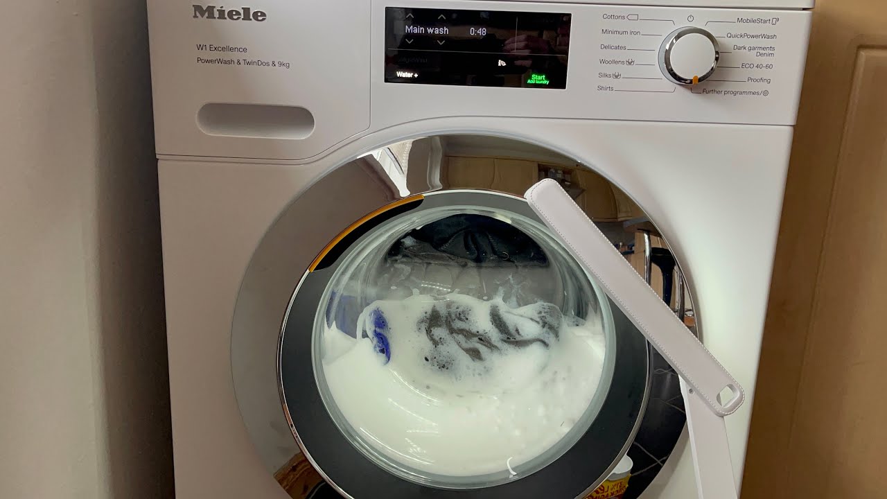 miele W1 WEI865 Automatic plus 40 water+ (full load)