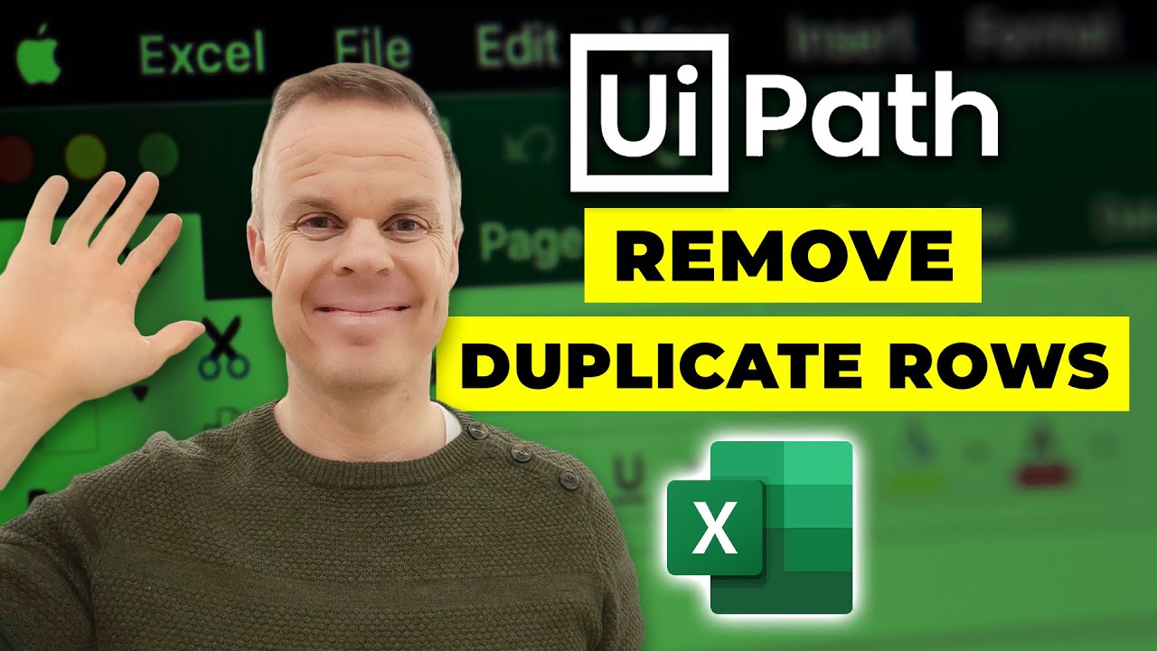 How to remove duplicate rows in Excel/DataTables with UiPath - Full Tutorial