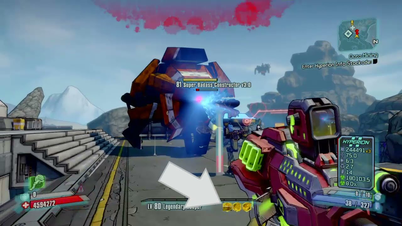 REAPER BEAST KRIEG: BLOODBATH/MELEE HYBRID BUILD | Borderlands 2 GAMEPLAY