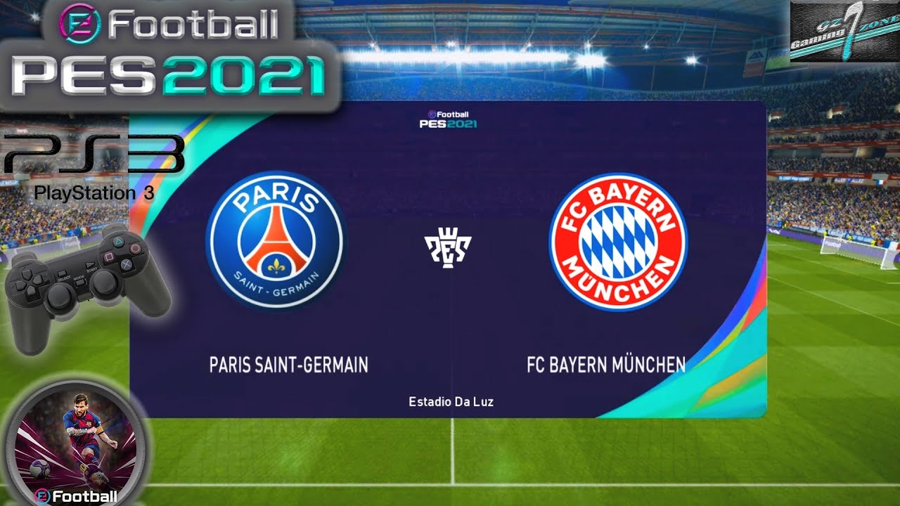 PSG Vs Bayern Munich eFootball PES 2021 || PS3 Gameplay Full HD 60 FPS