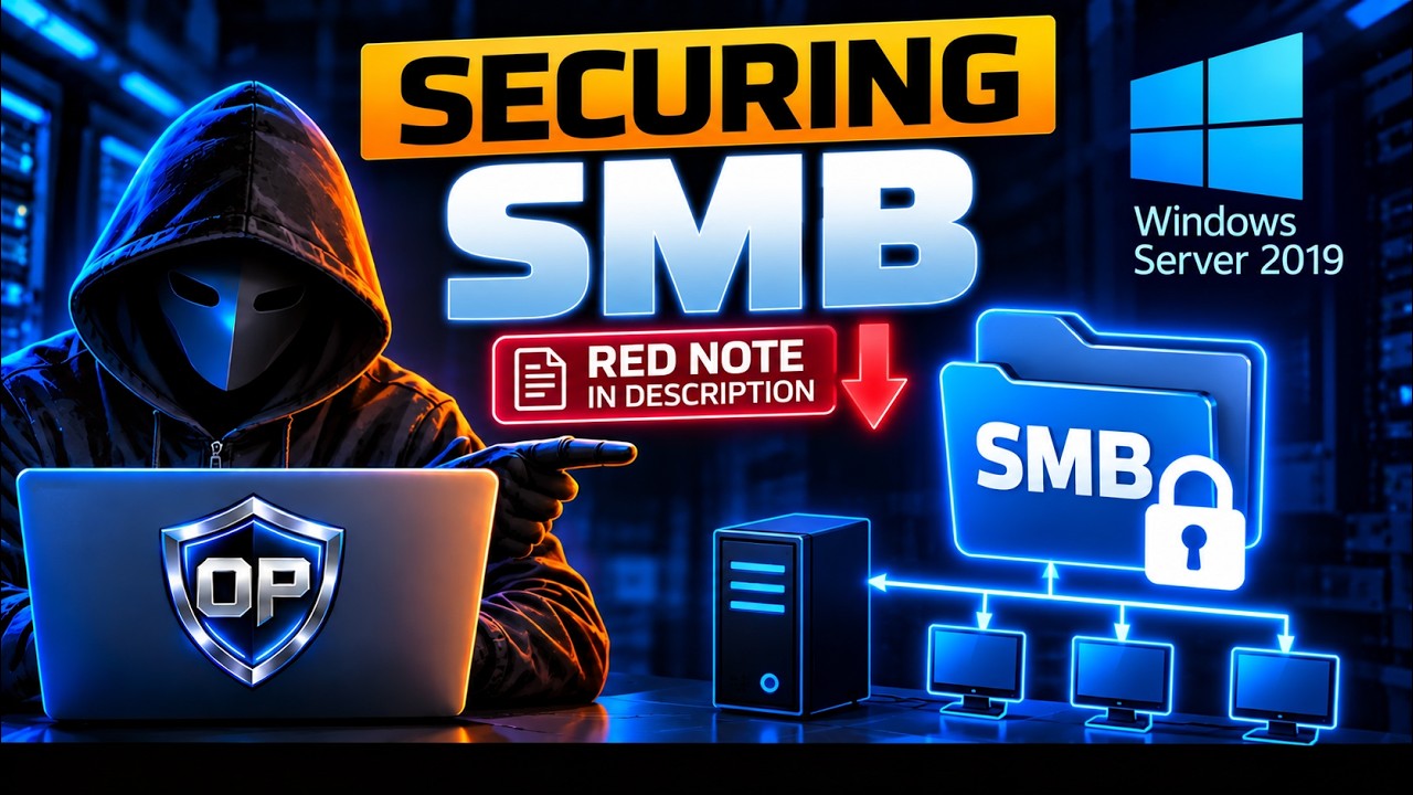 Securing SMB (Read Note in Description) [Windows Server 2019]