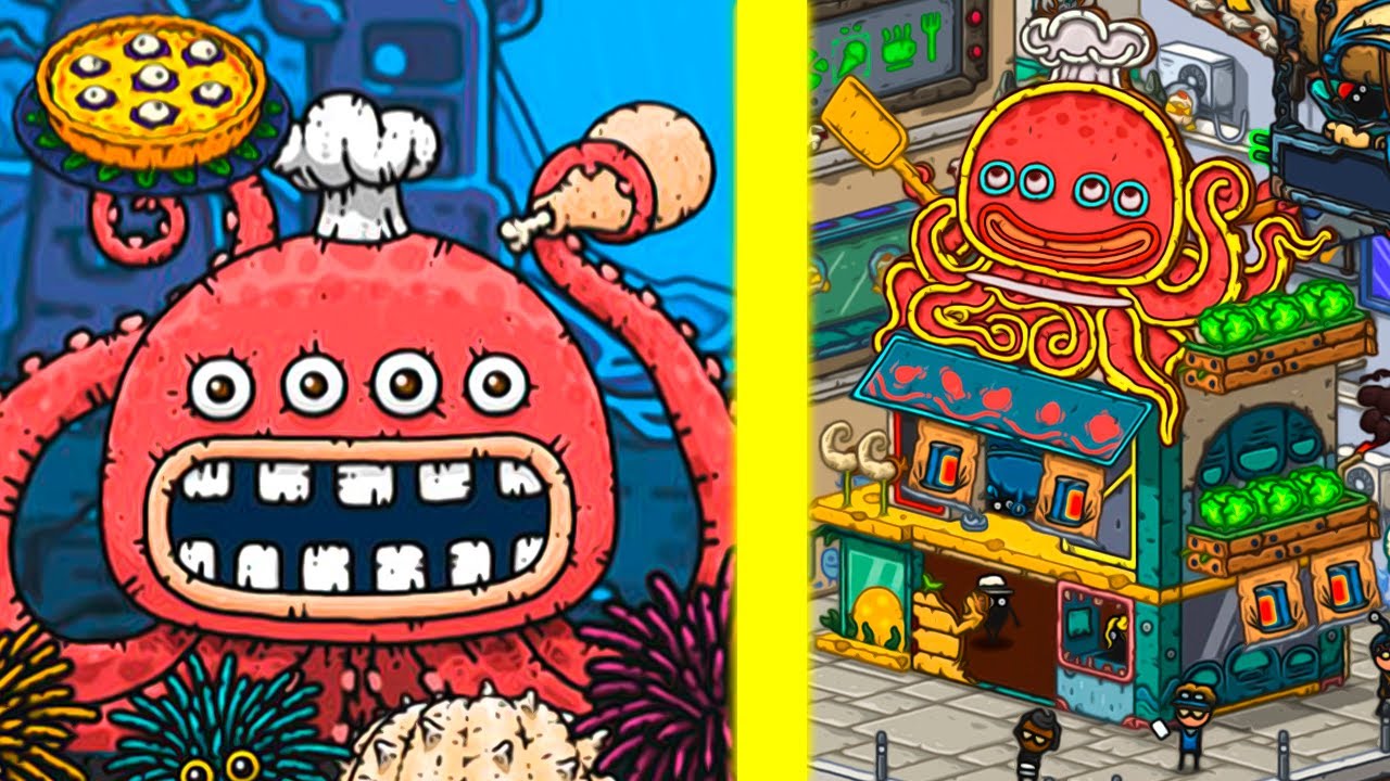 VIREI UM MONSTRO COZINHEIRO → Monster Chef 📱🎮