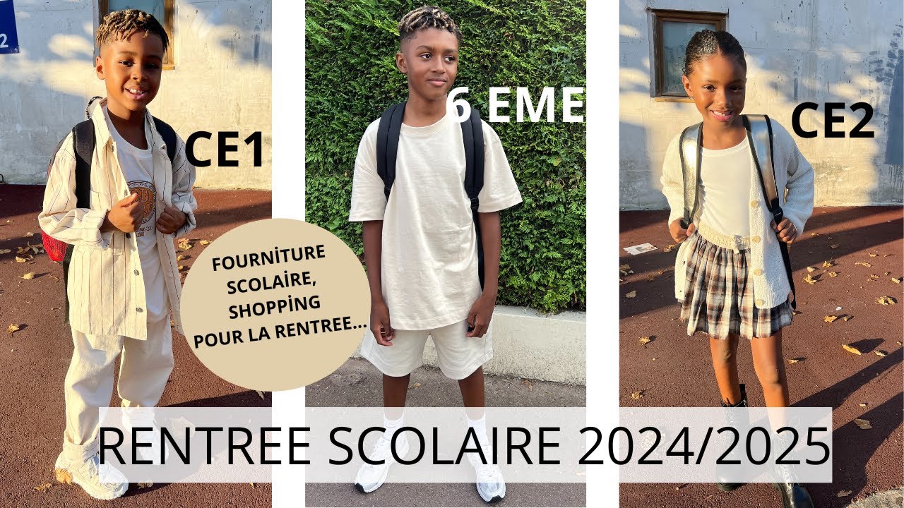 WEEKLY VLOG: RENTR&Eacute;E SCOLAIRE 2024/2025 ( pr&eacute;paration, fourniture scolaire, shopping de rentr&eacute;e...)