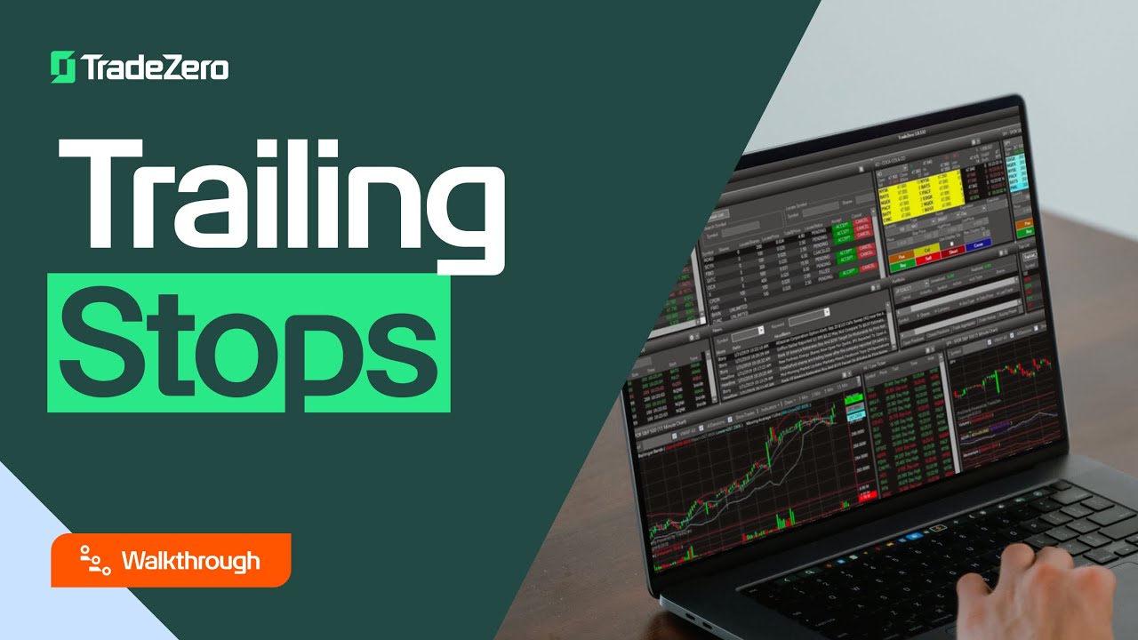 How to Set A Trailing Stop on TradeZero ZeroPro