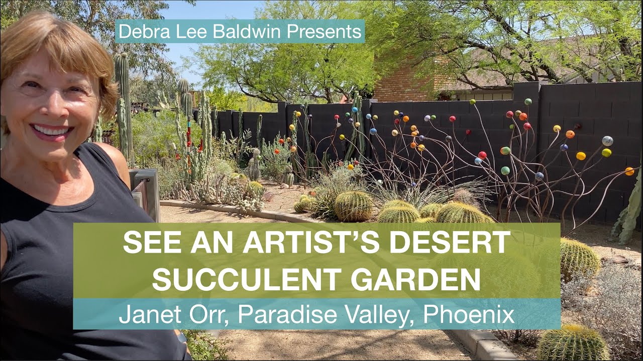 See an Artist's Desert Succulent Garden