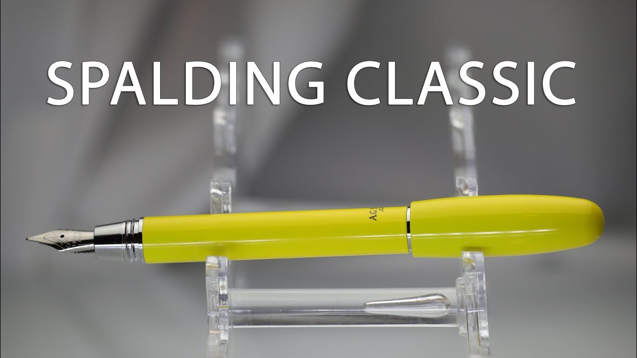 Stilografica Spalding classic recensione
