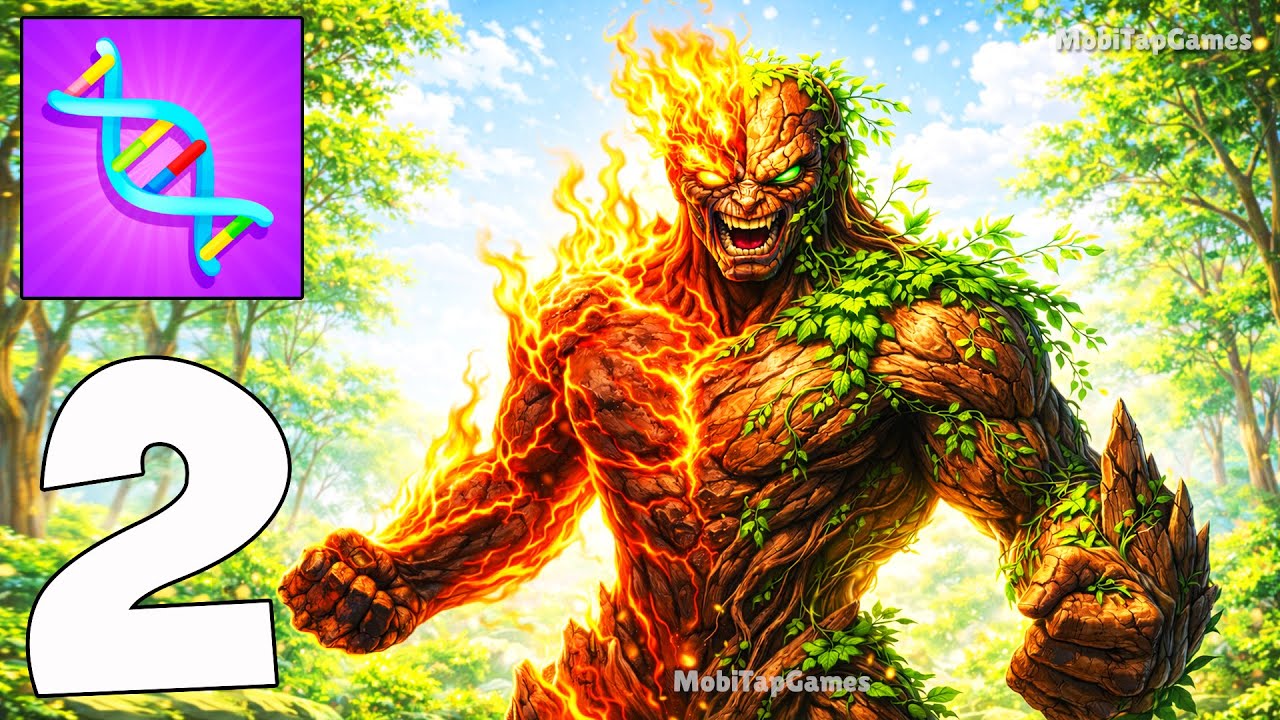 DNA Evolution – Mutate, Upgrade & Create Ultimate Species – Gameplay Walkthrough Part 2 iOS, Android