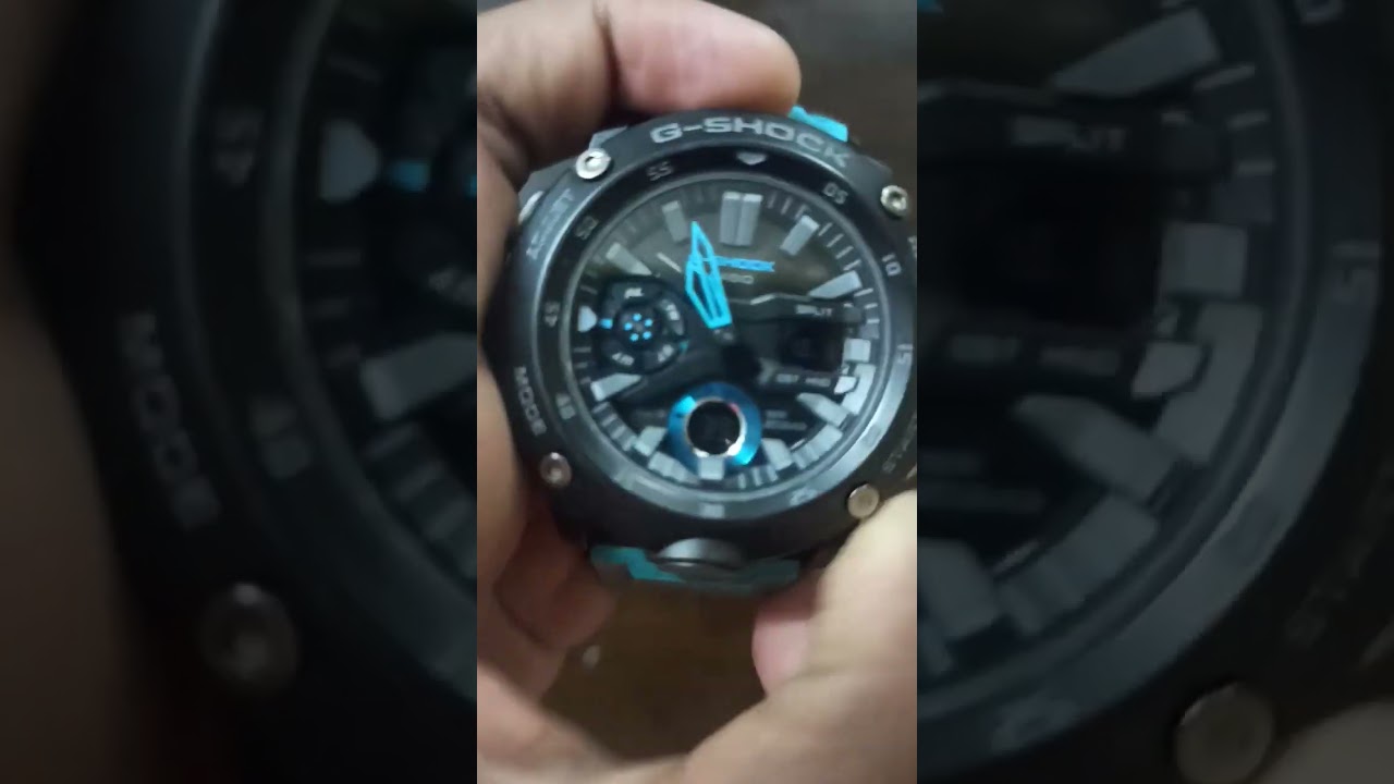 Casio - GA2000 Watch - cool/satisfying features!!?! | Chamges Time By Itself?!?!?!!!