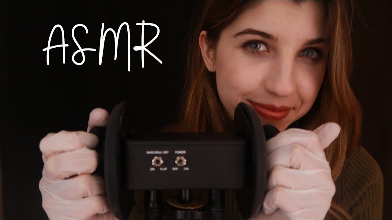 ASMR Latex Ear Massage ~
