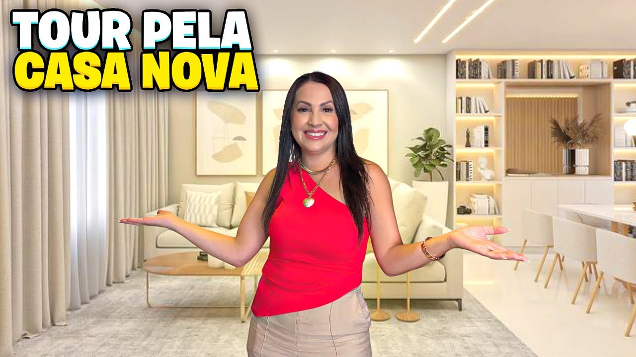 TOUR PELA CASA NOVA DAS TRIG&Ecirc;MEAS !!!!