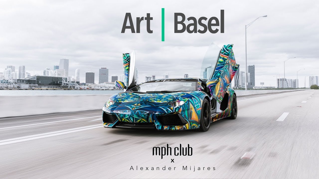 Art Basel | mph club x Alexander Mijares | Lamborghini Aventador