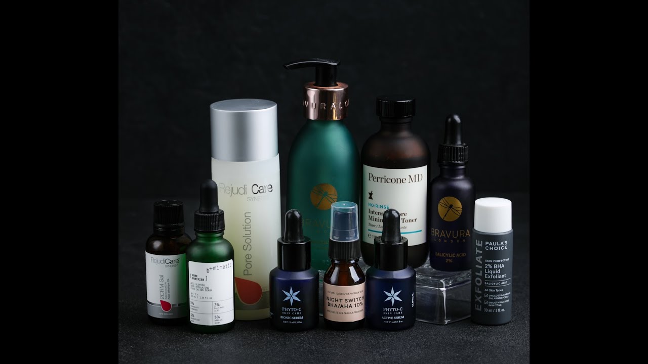 Салициловая кислота. Лучшие продукты. Rejudicare, Phyto C, Bravura, Lixirskin, Paula's Choice