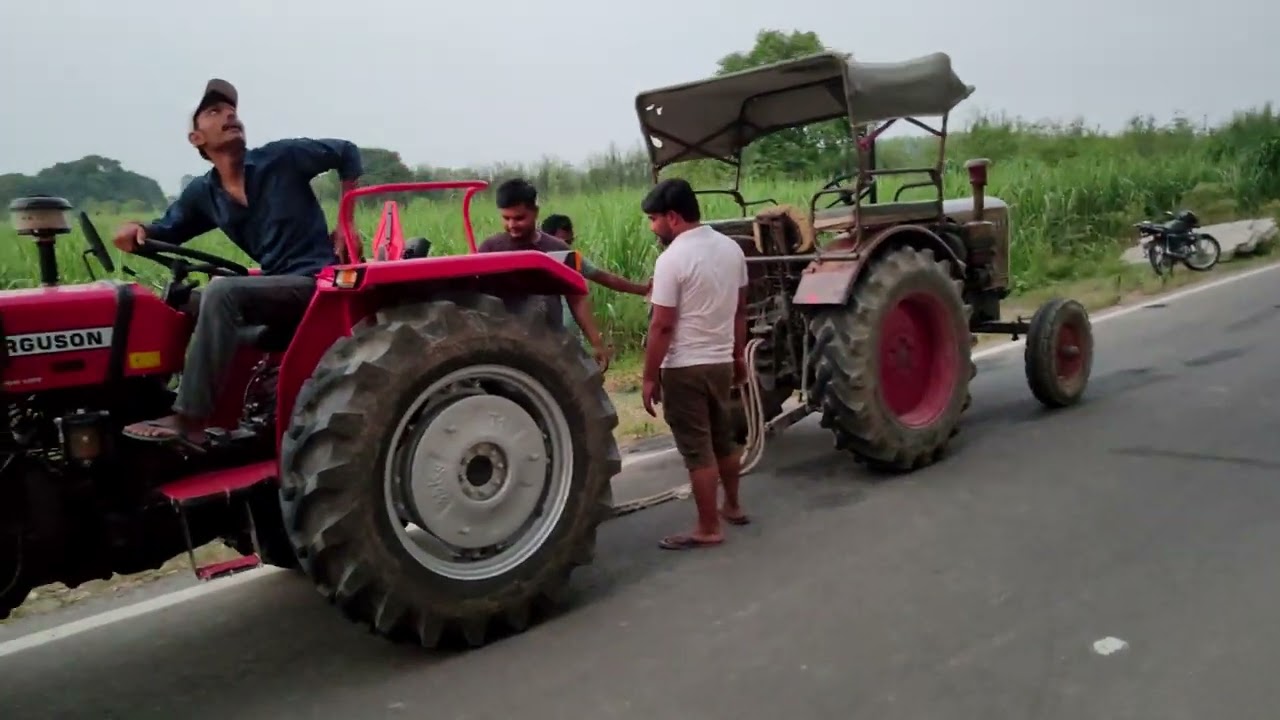 Tractor tuchain Village goharni, massey vs Eicher, massey power , tochain king, nishu deswal