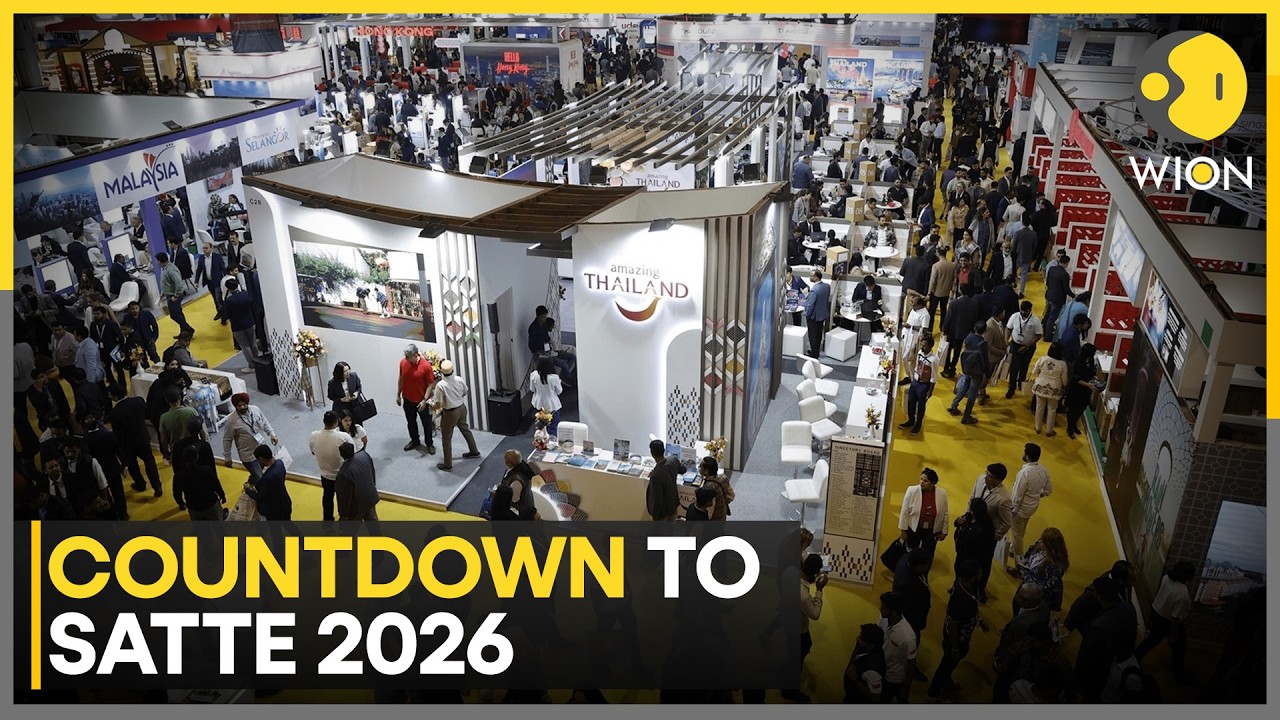 SATTE 2026: New Delhi Gears Up to Host India and Asia’s Biggest Travel Expo | WION