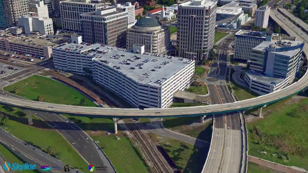 PhotoMesh 3D City Model - Orlando, FL