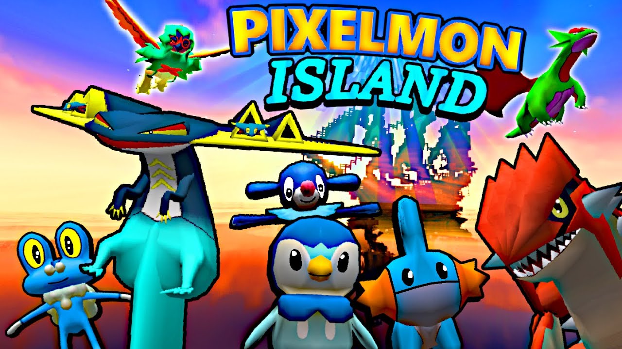 We Have 1 Hour To Escape Pixelmon Island