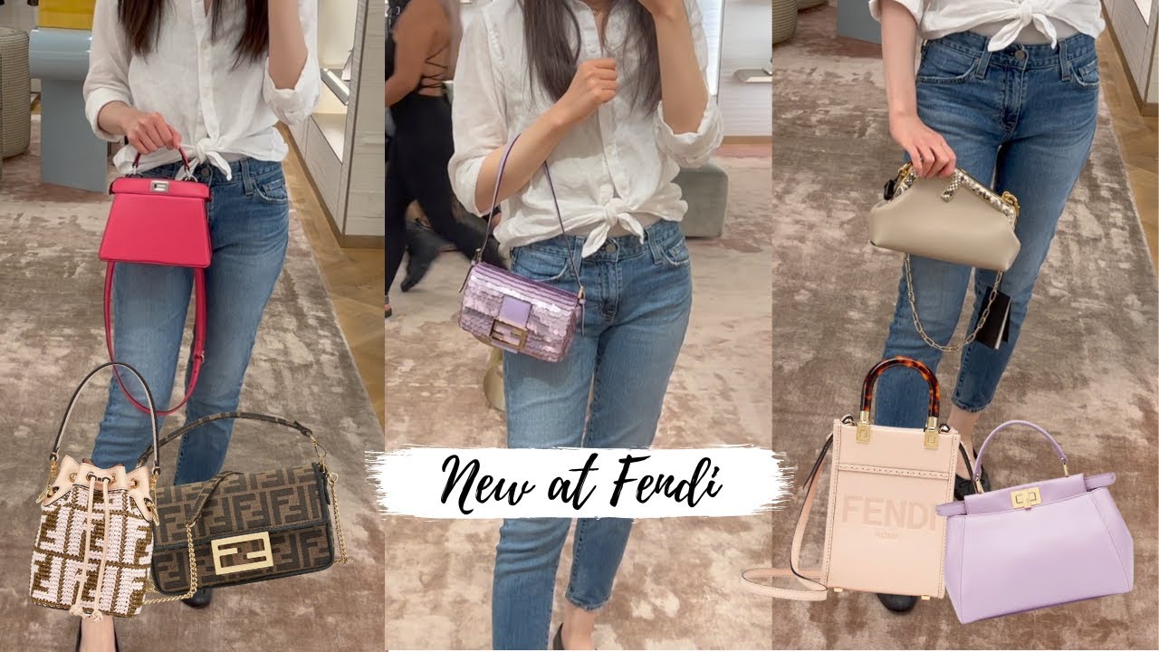New At Fendi | June 2022 Releases - Sequin Baguette, Peekaboo Iseeu Petite, Fendi First & More
