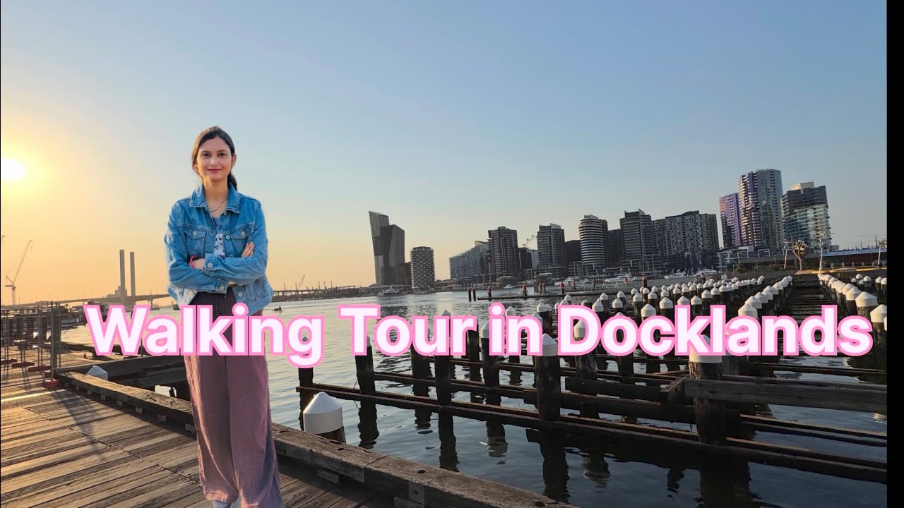 Melbourne Docklands Walking Tour| #australia🇦🇺 #melbourne #docklands #VloggerDiaries #ReelIndia