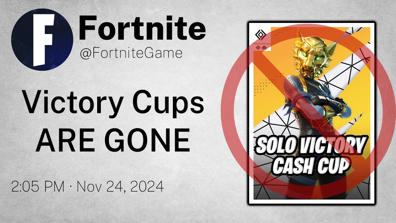 Почему кубки победы в Fortnite ПРОВАЛИЛИСЬ