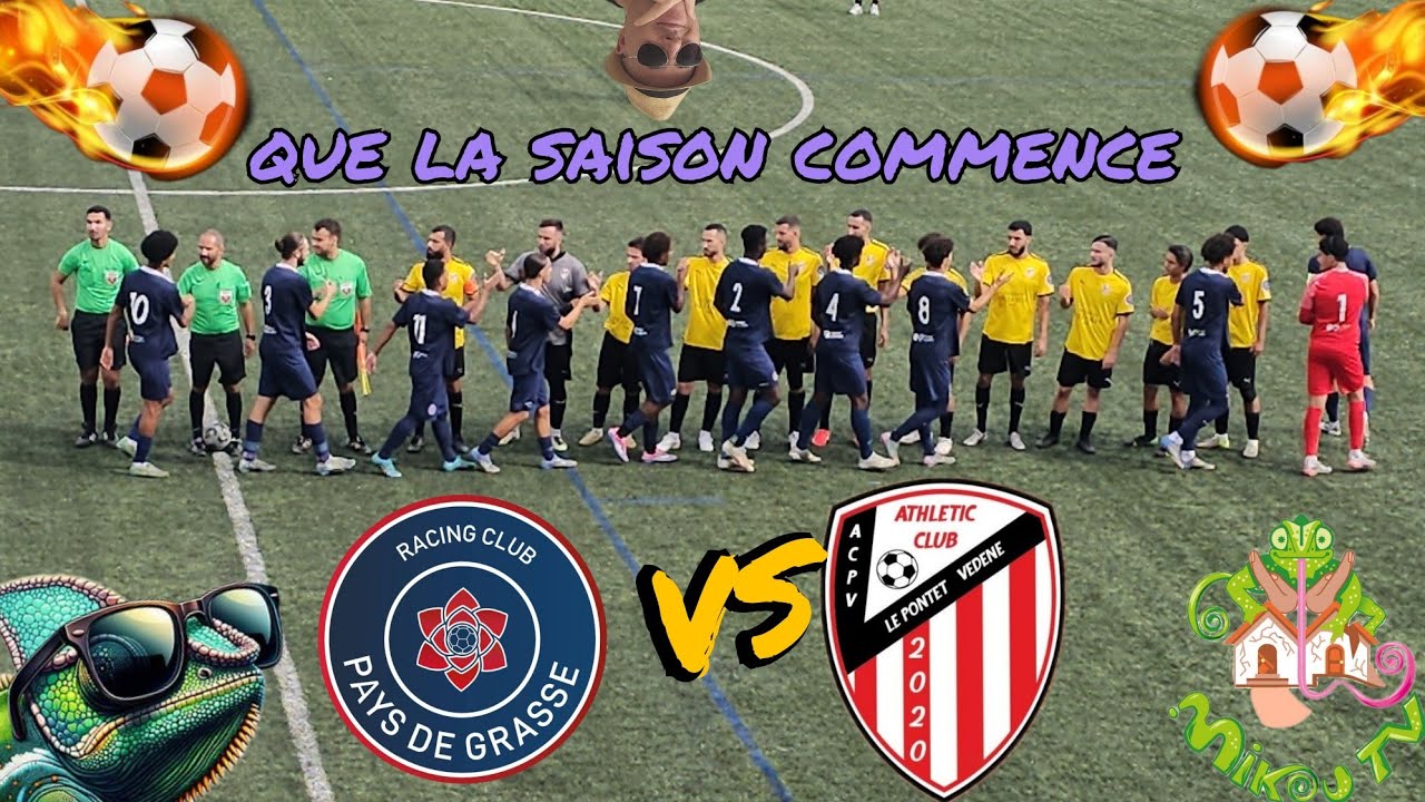 GRASSE VS VEDENE/LEPONTET R1 (21 septembre 2025)